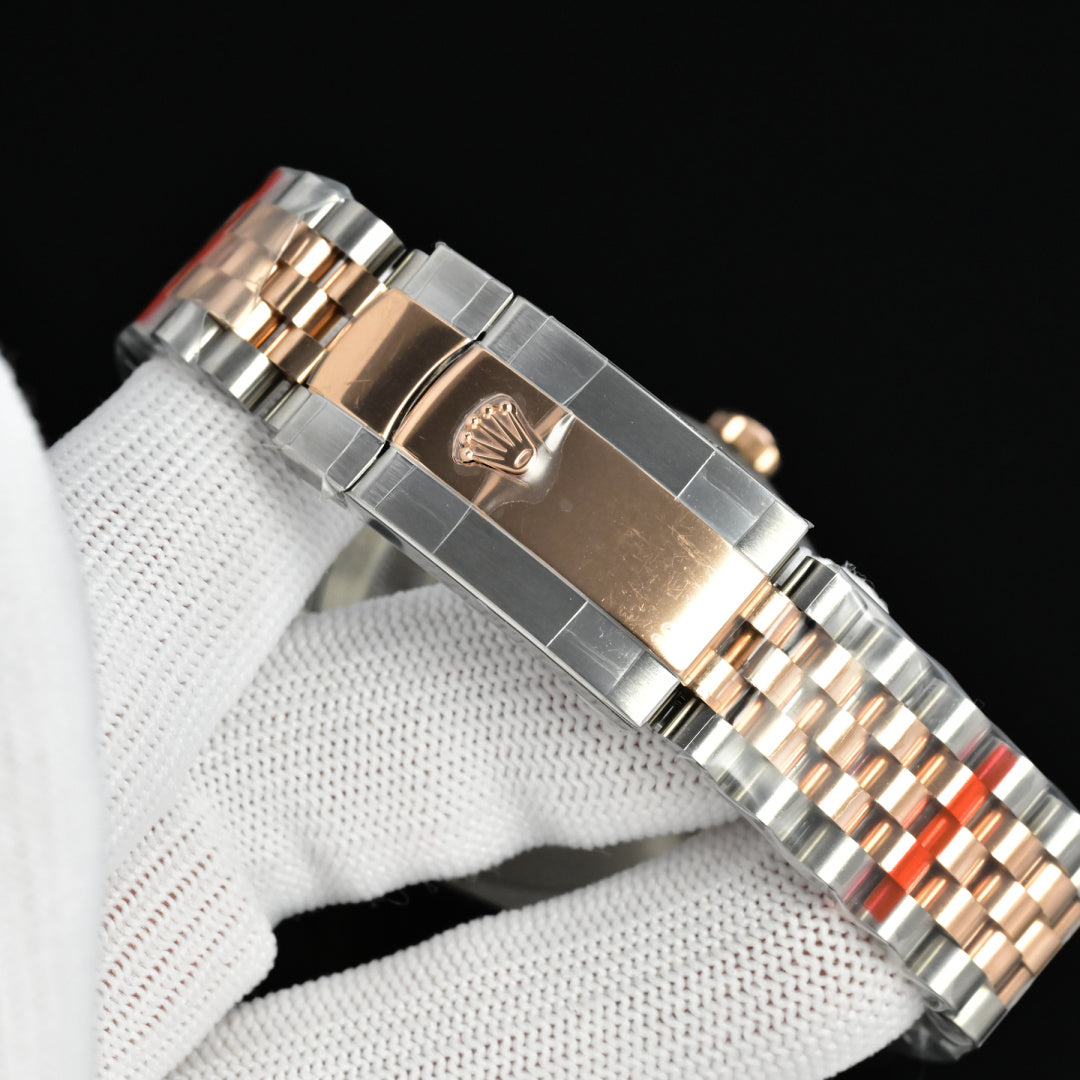 高級機械式デイトウォッチ 41mm 自動巻き 72時間パワーリザーブ サファイアガラス メンズ