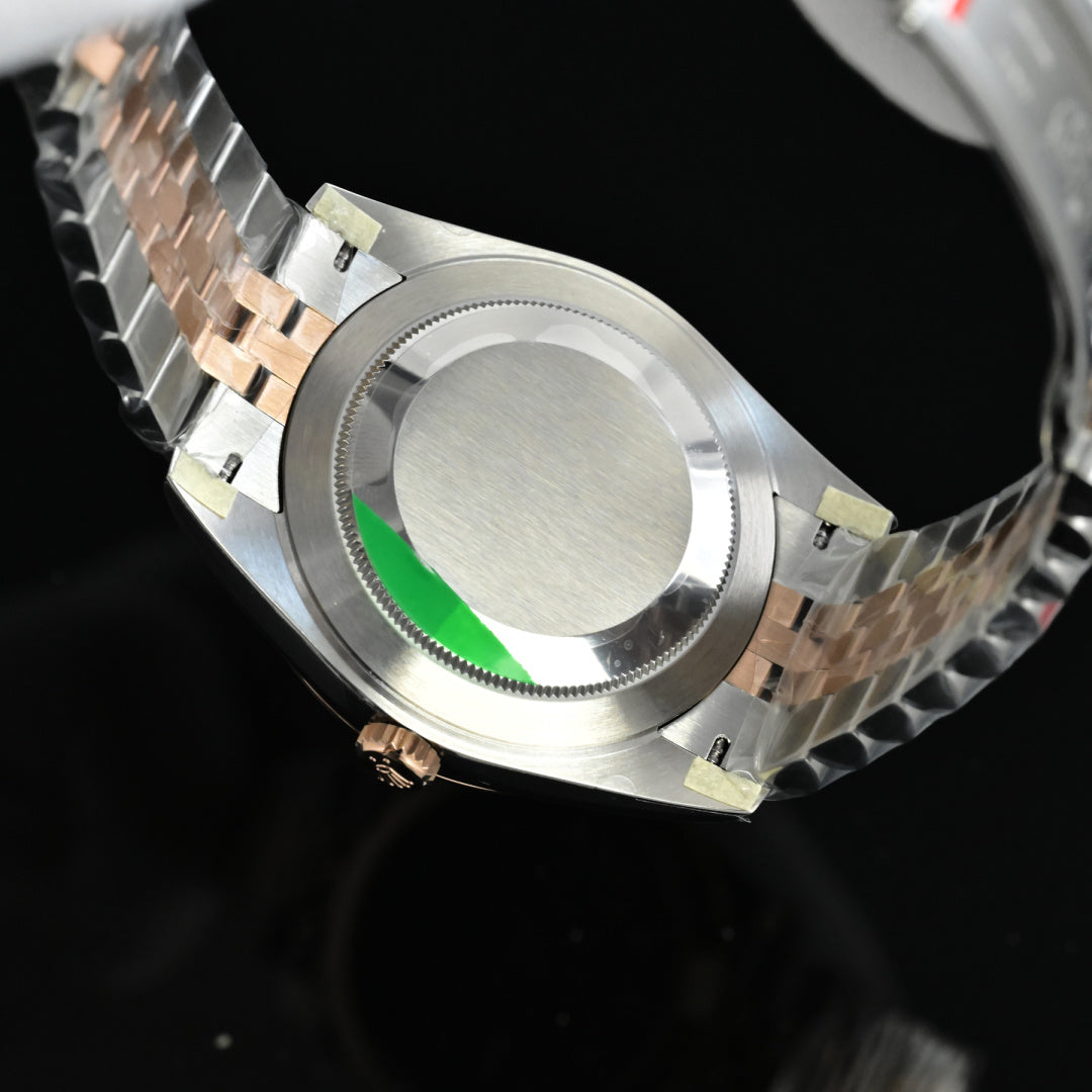 高級機械式デイトウォッチ 41mm 自動巻き 72時間パワーリザーブ サファイアガラス メンズ