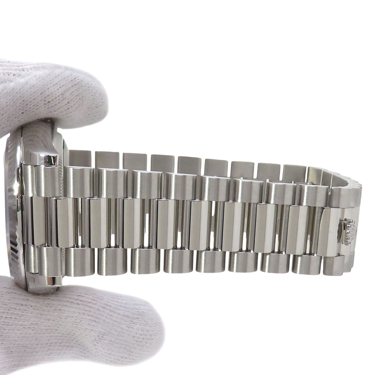 デイデイト36 128236 Pt ランダム番 アイスブルー 自動巻き メンズ
