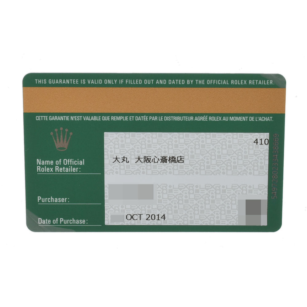 関税負担なし スイス製 高級 · 116506A メンズ PT 腕時計 自動巻き Aランク 送料無料 代金引換 銀蔵
